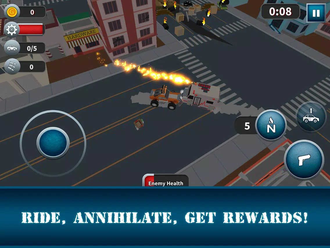 Zombie Safari Road Trip iPad 應用截圖