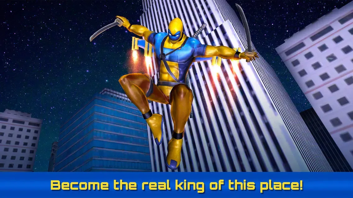 Dual Swords City Superhero Sim Screenshots