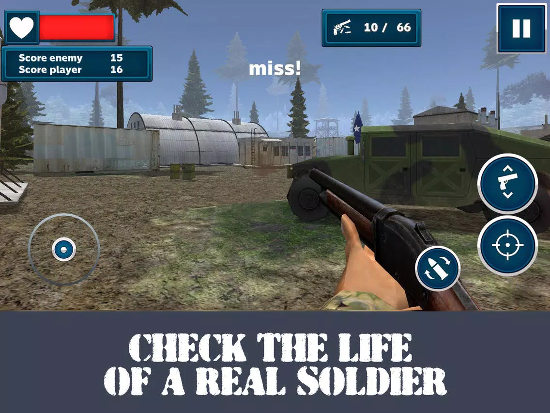 WW1 Era Army Force Shooting iPad  Ekran Görüntüleri