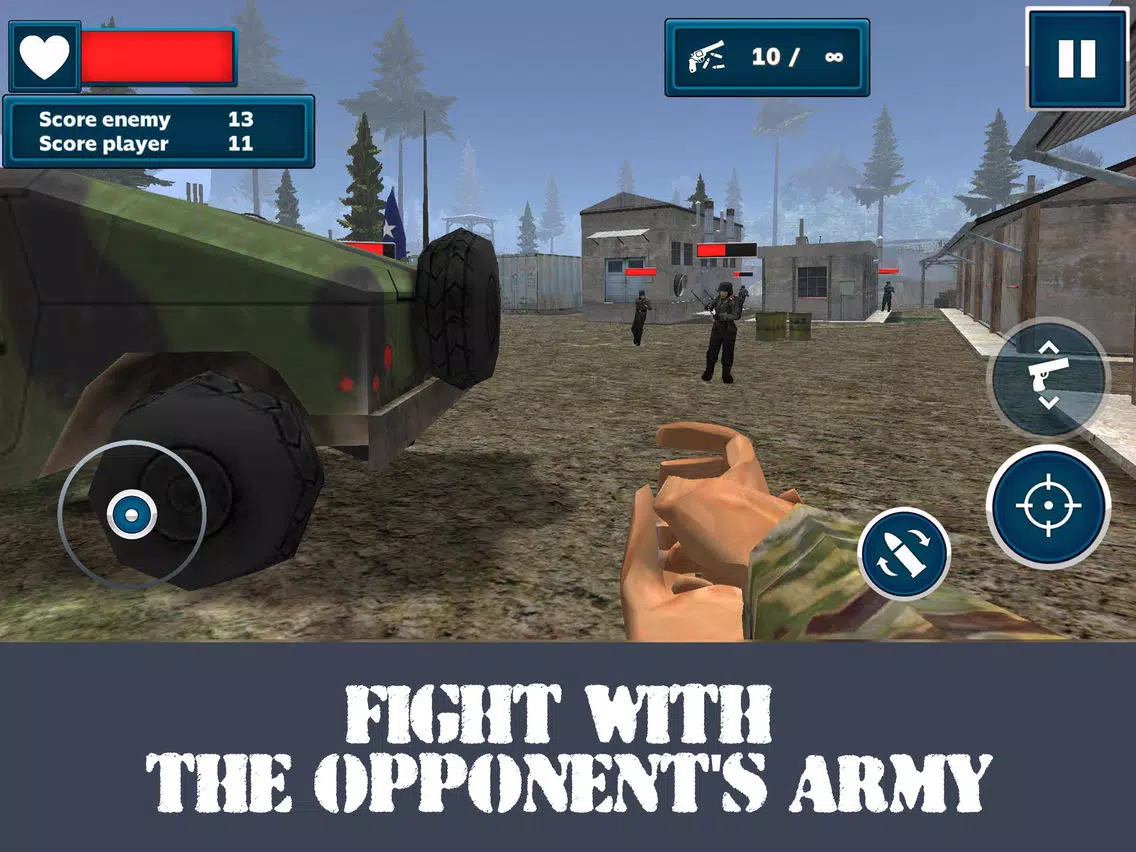 WW1 Era Army Force Shooting iPad  Ekran Görüntüleri