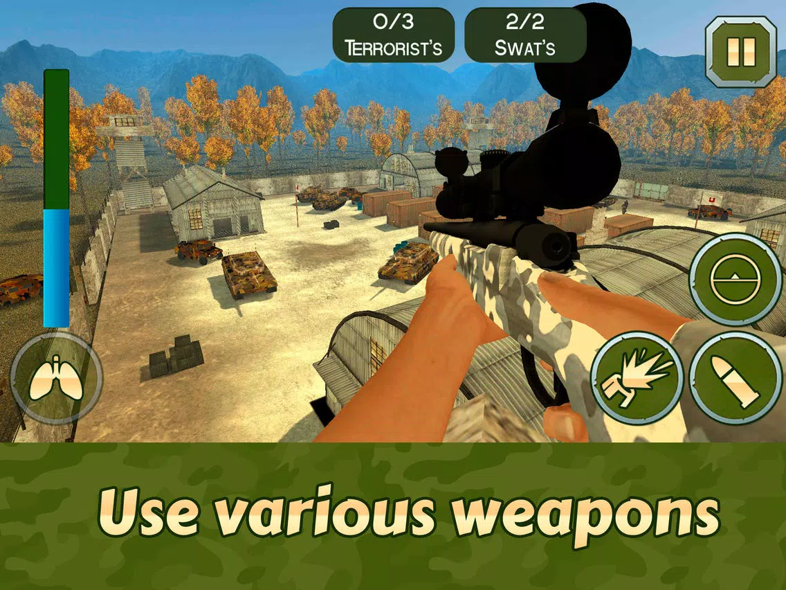 Sniper - Soldier Mission iPad  स्क्रीनशॉट