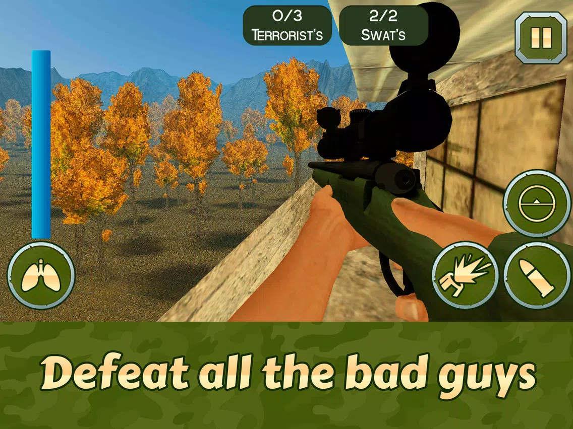 Sniper - Soldier Mission iPad  स्क्रीनशॉट