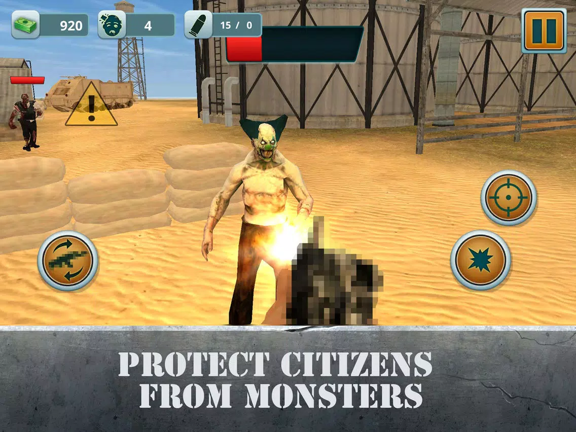 Sniper Survival Monster Killer iPad  স্ক্রিনশট