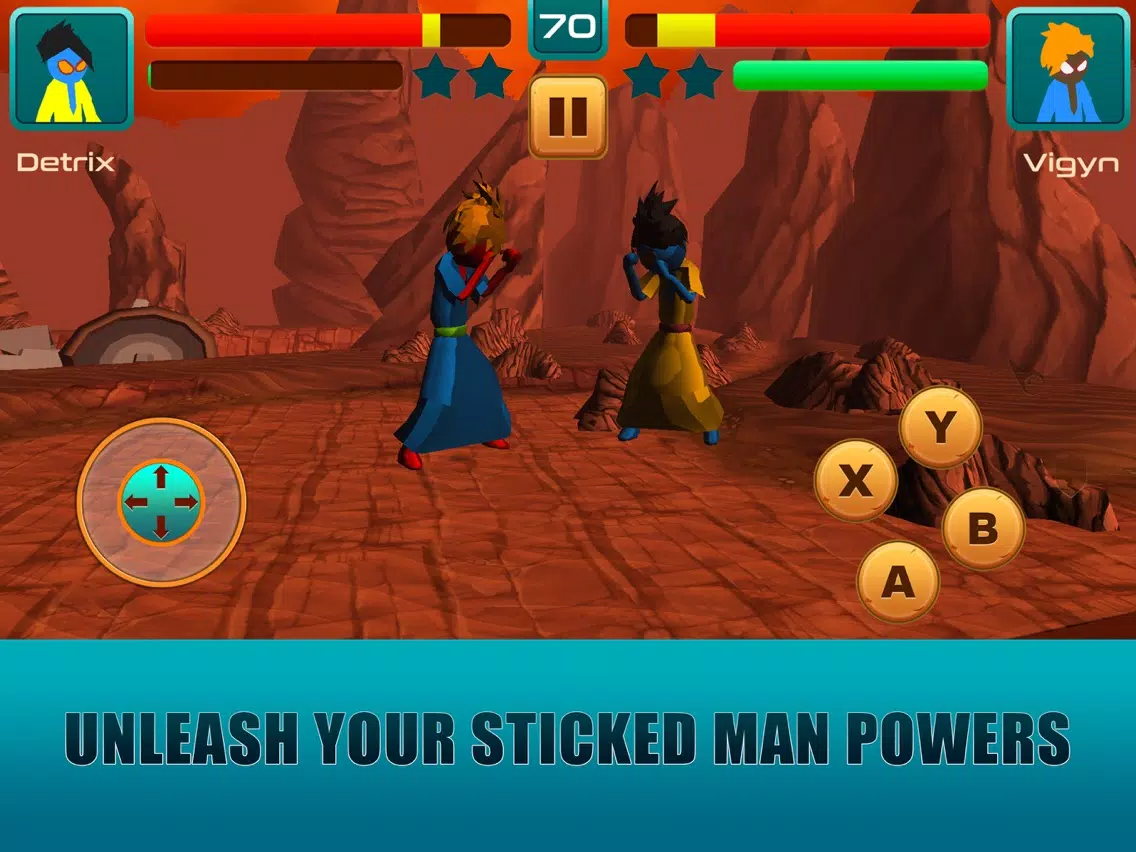 Sticked Man - God Battle Sim iPad  স্ক্রিনশট