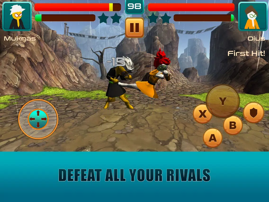 Sticked Man - God Battle Sim iPad  স্ক্রিনশট