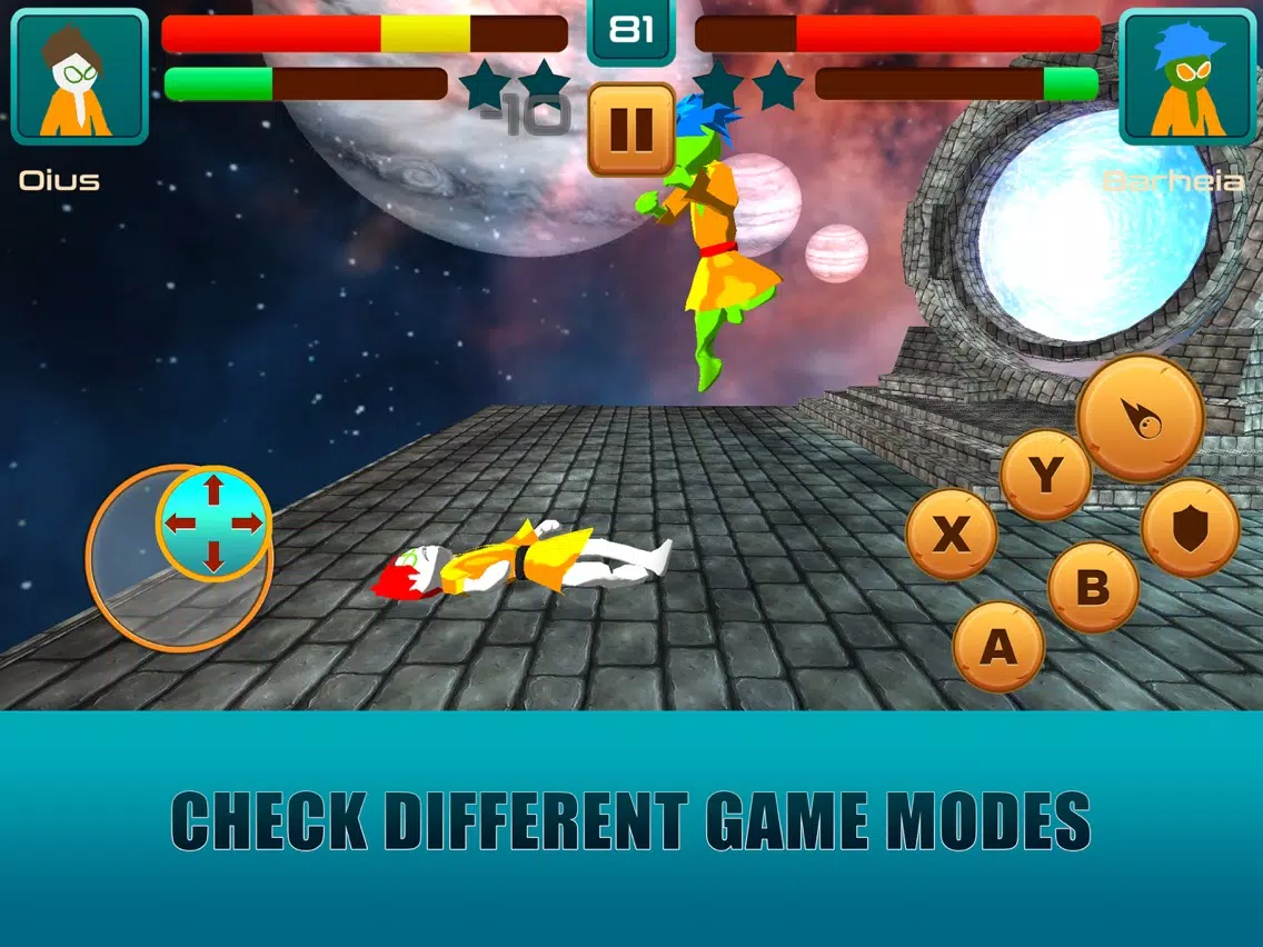 Sticked Man - God Battle Sim iPad  স্ক্রিনশট