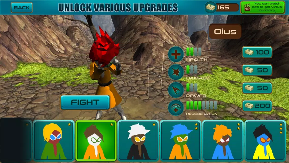 Sticked Man - God Battle Sim স্ক্রিনশট