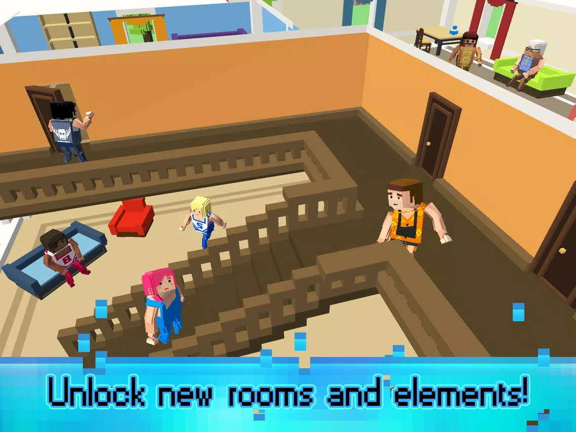 Sim Block House Craft n Design iPad 應用截圖