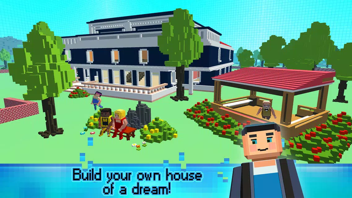 Sim Block House Craft n Design應用截圖