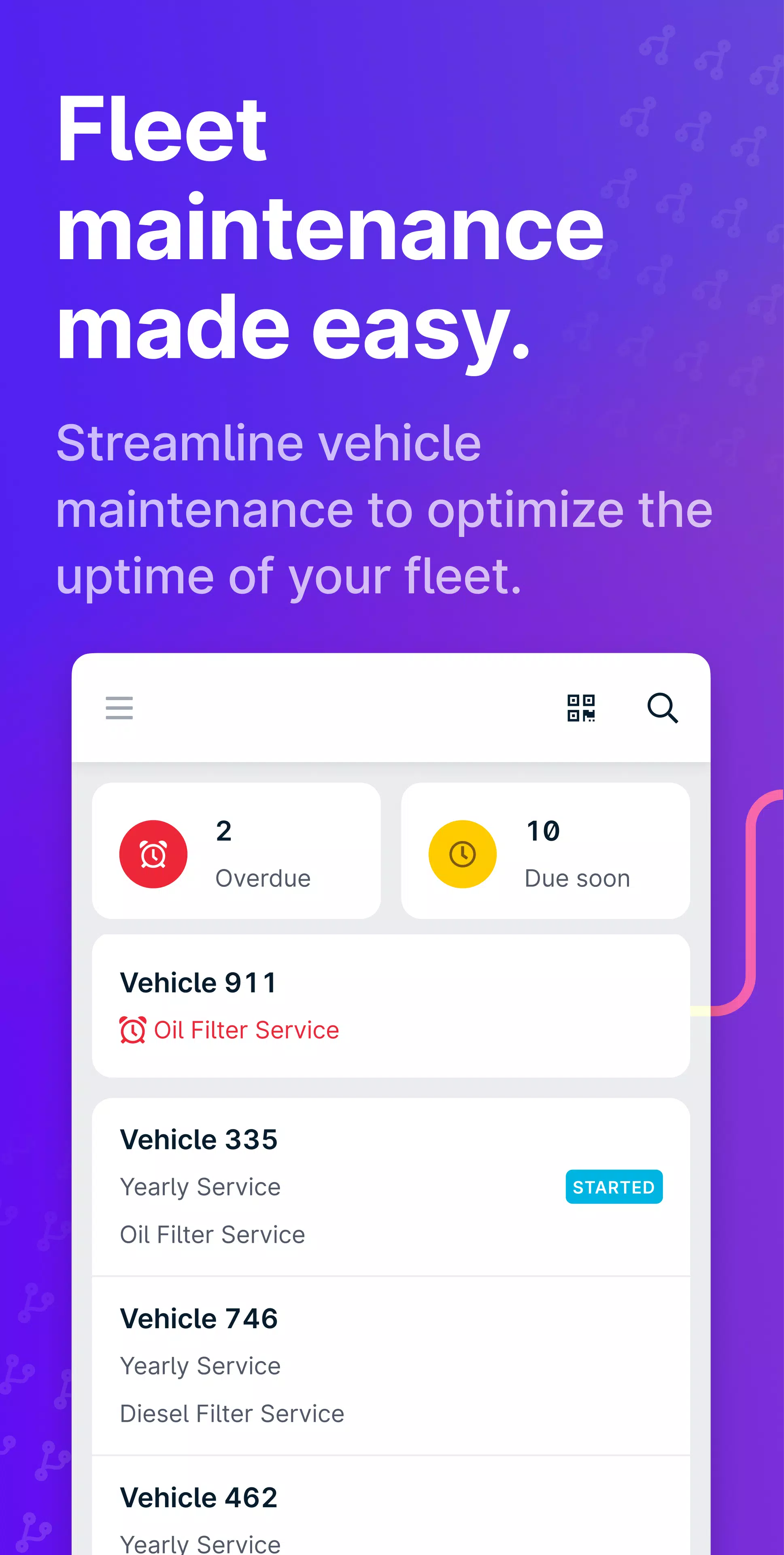 Tangkapan layar GpsGate Maintenance