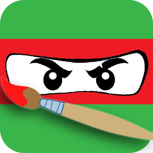 Ninja Coloring Book