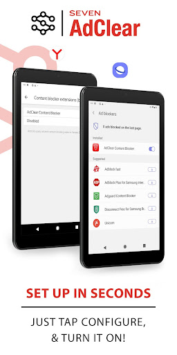 AdClear Content Blocker Screenshots