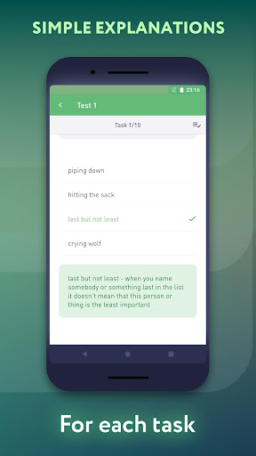 English Idioms and Phrases Screenshots