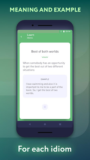 English Idioms and Phrases Screenshots