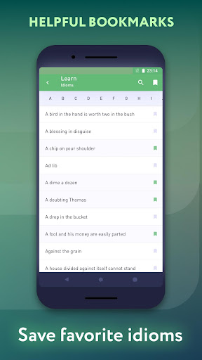 English Idioms and Phrases Screenshots