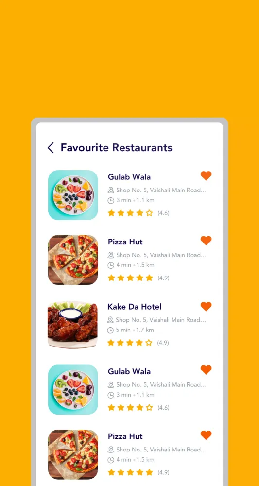 Seven Star: Food Delivery Wani Screenshots