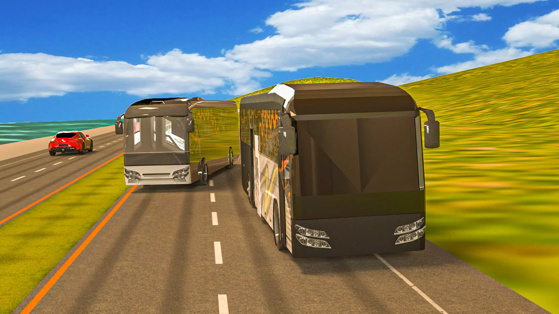 Bus Driving 2024 City Bus Game Screenshots