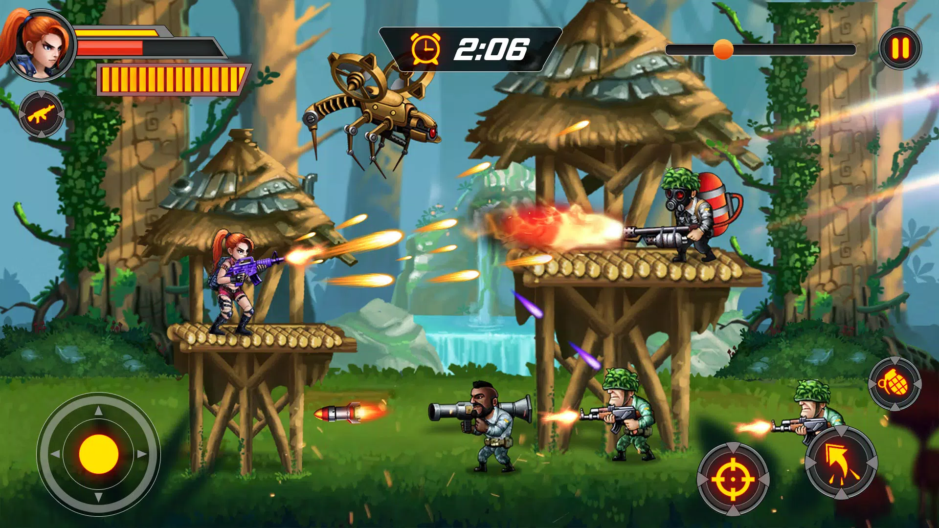 Metal Gun Soldiers Shooting Screenshots