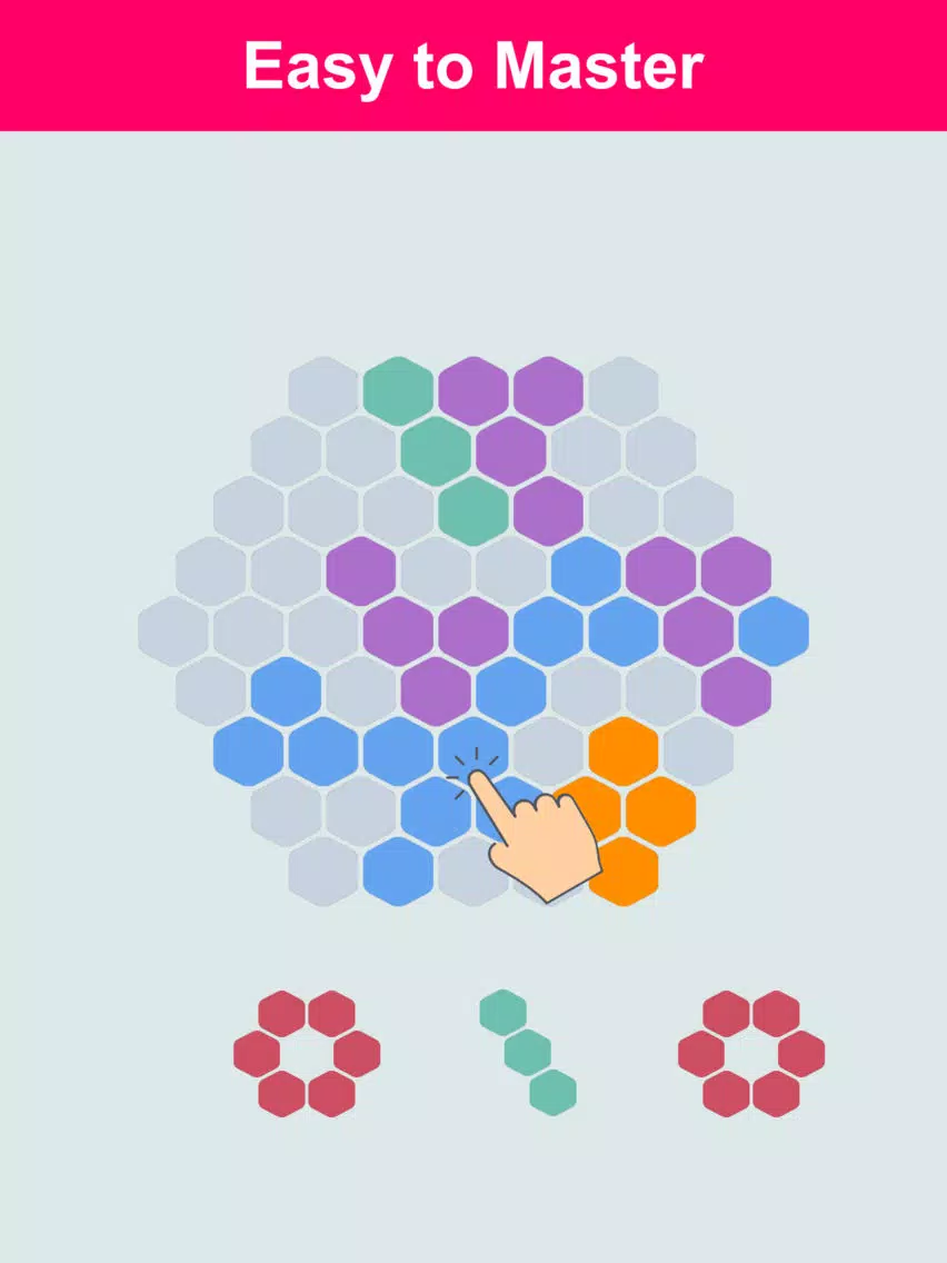 1010 Glow Block Puzzle Game iPad Screenshots