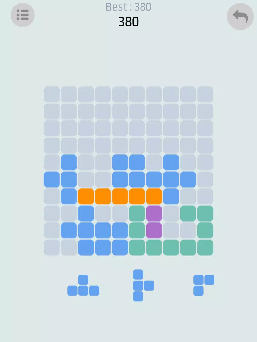1010 Glow Block Puzzle Game iPad Screenshots