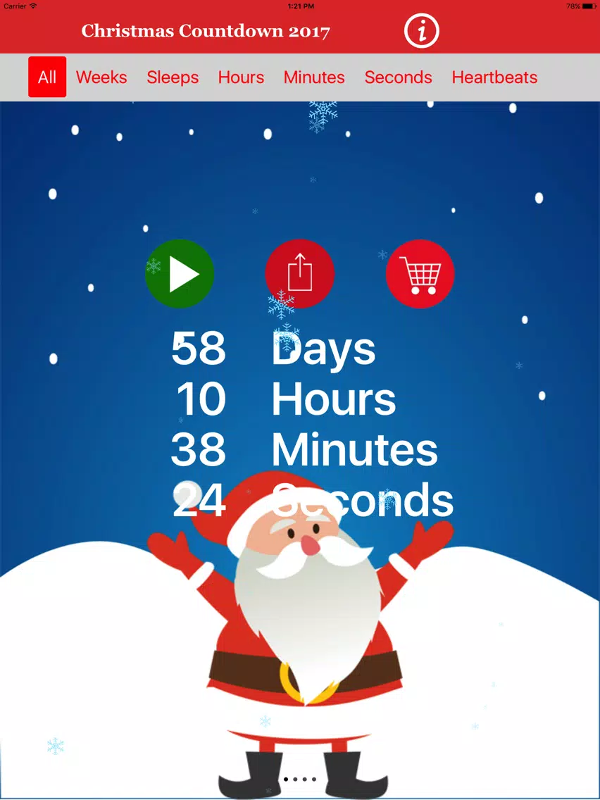 Christmas Countdown 2019 - iPad Screenshots