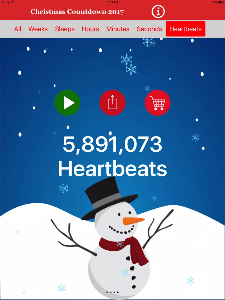 Christmas Countdown 2019 - iPad Screenshots