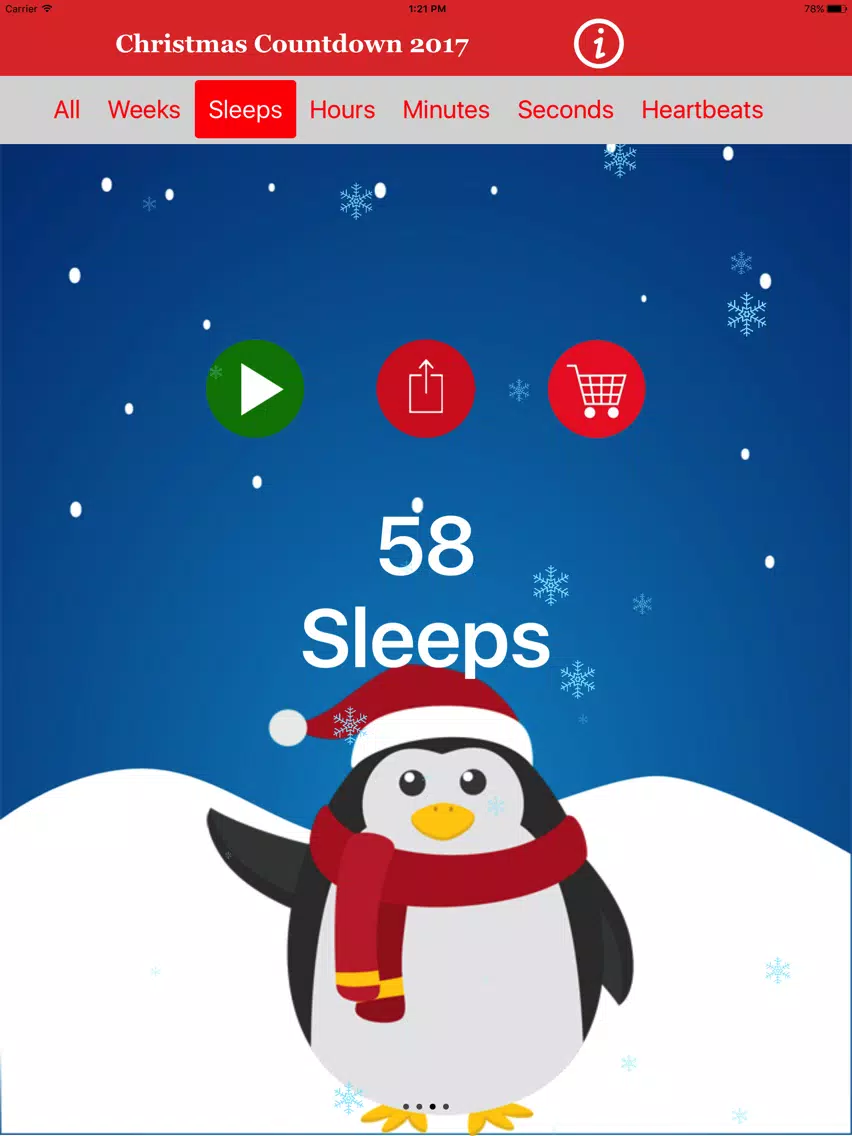 Christmas Countdown 2019 - iPad Screenshots