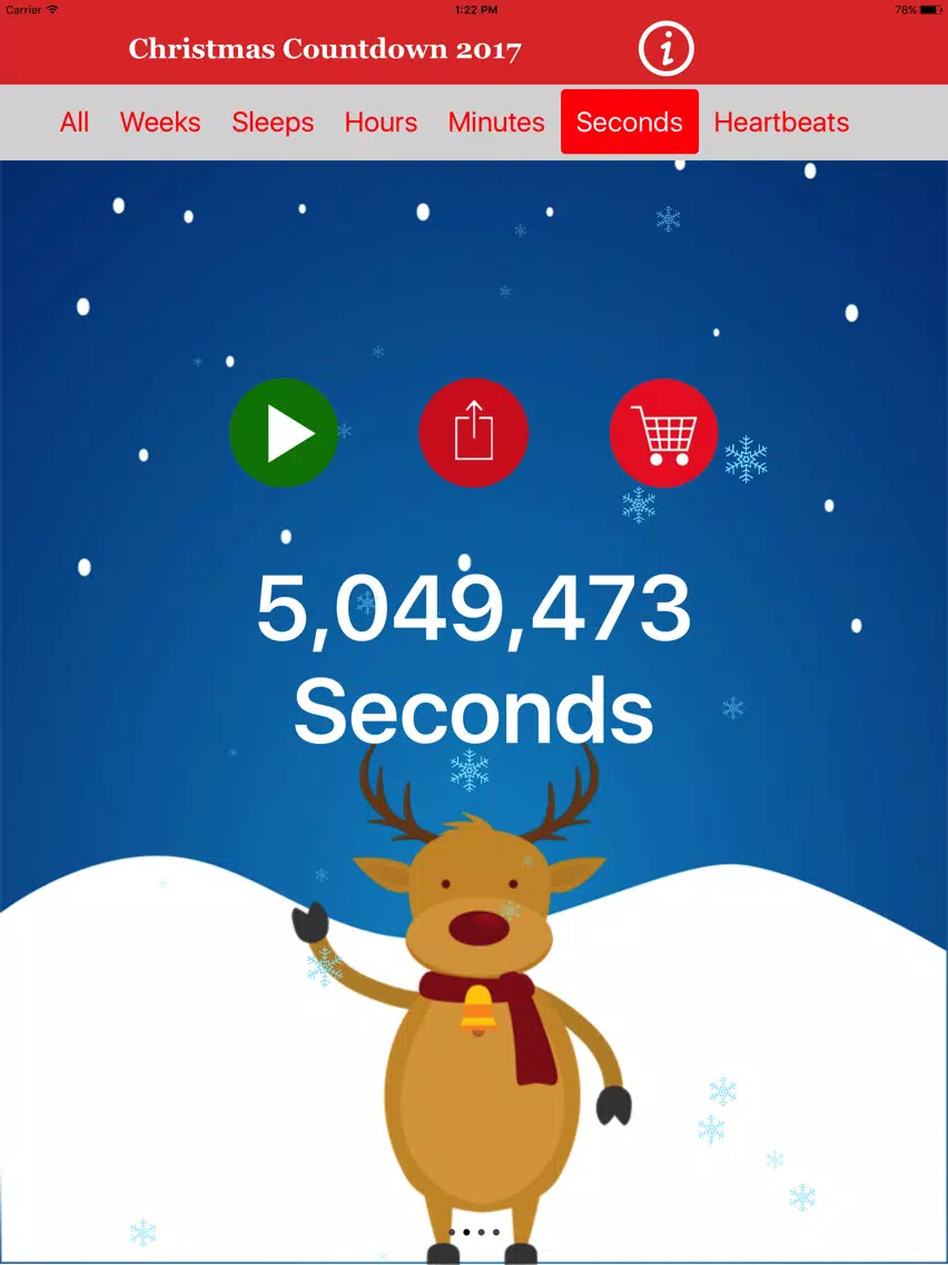 Christmas Countdown 2019 - iPad Screenshots