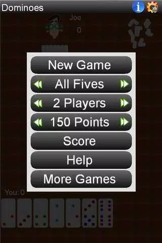 Screenshot di Dominoes