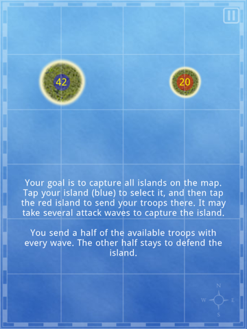 Archipelago War: Battle for Islands iPad  スクリーンショット
