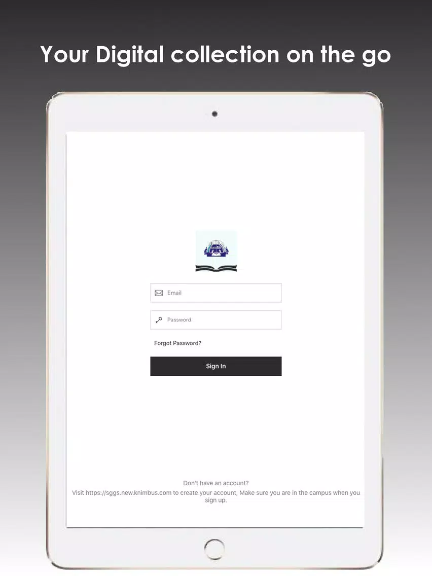 SGGS eLibrary iPad Screenshots