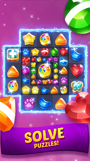 Genies & Gems - Match 3 Game Screenshots