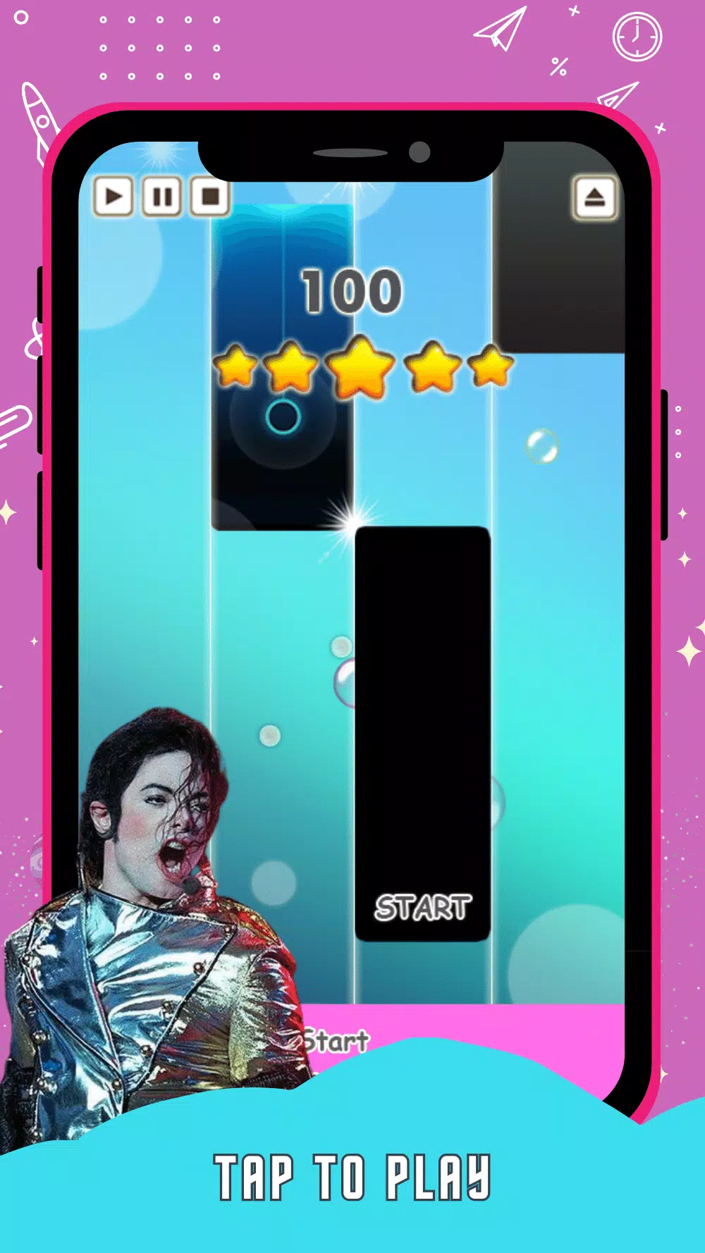 All Song Michael Jackson Piano Screenshots