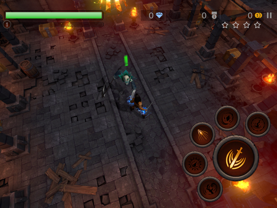 Capturas de pantalla de Dungeon Mania RPG iPad 