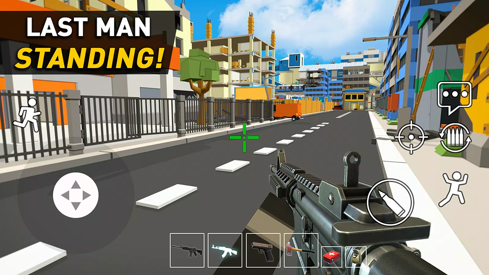 Pixel Danger Zone:Battleroyale Screenshots