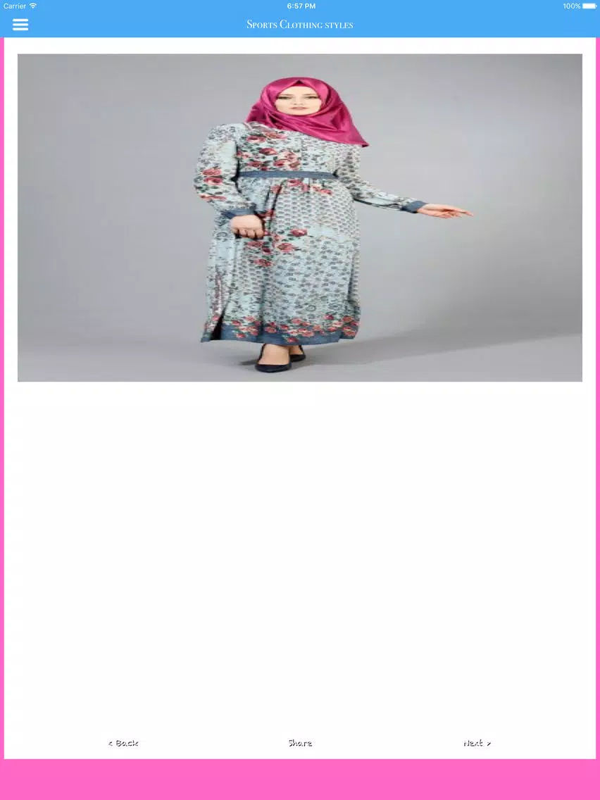 Hijab Clothes Style iPad 應用截圖