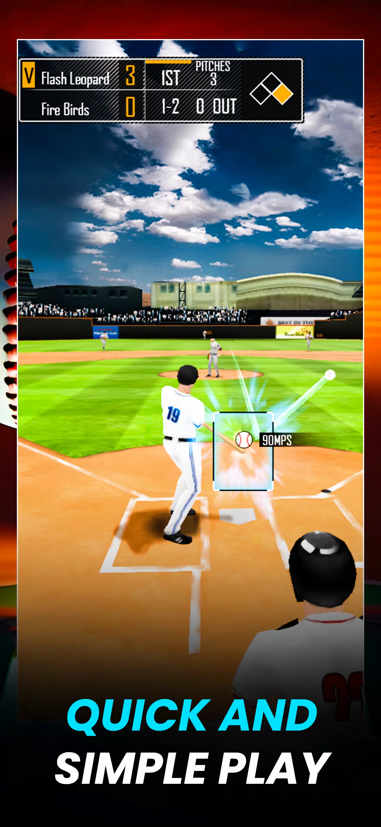 Baseball 3D- Baseball Home Run Screenshots