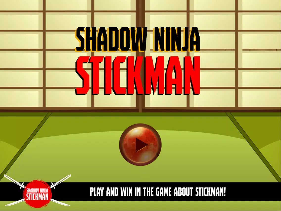 Tangkapan layar Shadow Ninja Stickman Legend iPad 
