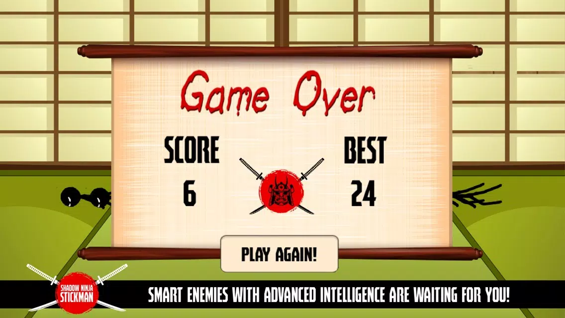 Tangkapan layar Shadow Ninja Stickman Legend