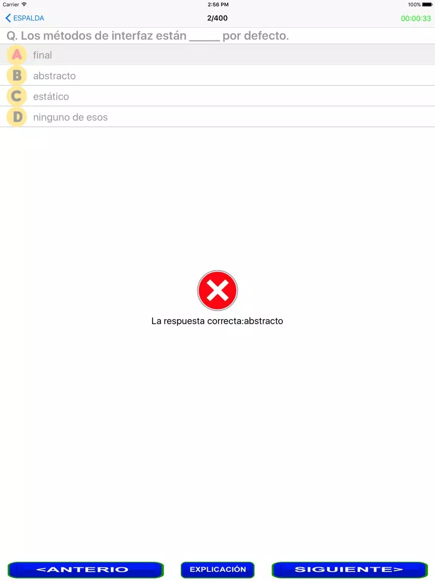 Preguntas para Java iPad Screenshots