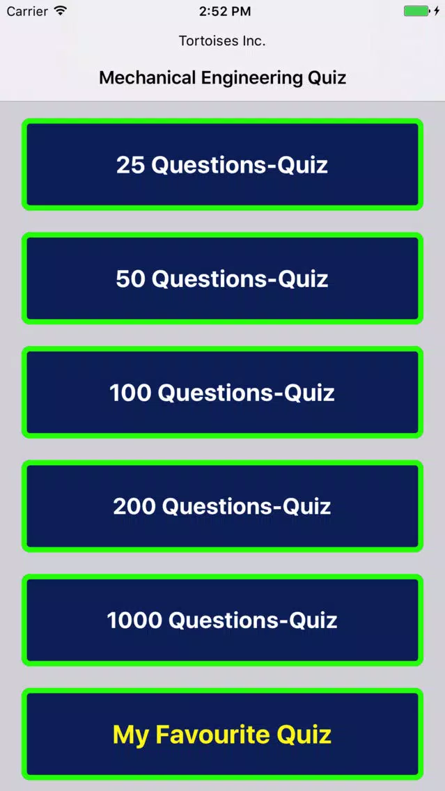Mechanical Engineering Exam Prep Screenshots
