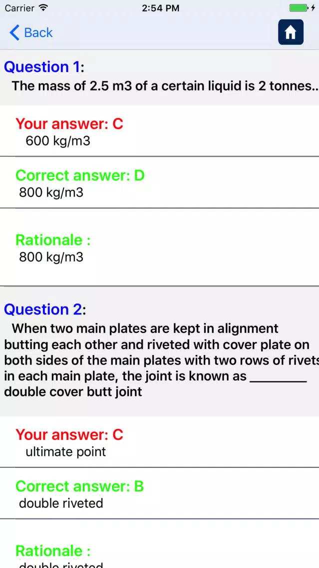 Mechanical Engineering Exam Prep Screenshots
