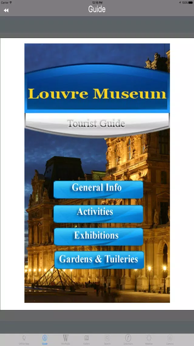 Louvre Museum Paris France Tourist Travel Guide Screenshots