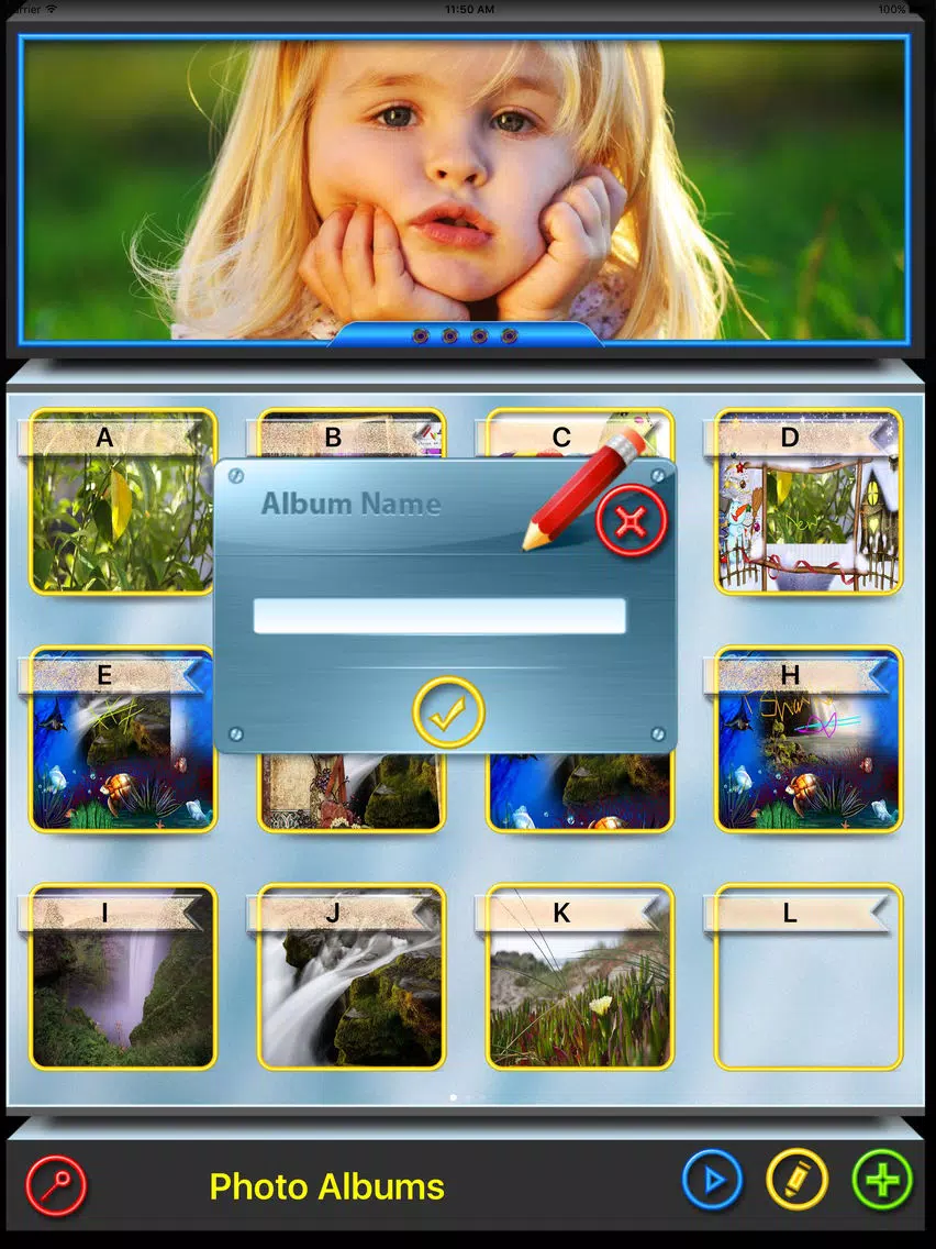 Photo locker ( Albums & Gallery ) iPad Screenshots