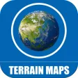 Terrain Maps of World