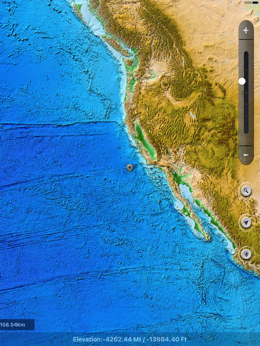 Terrain Maps of World iPad Screenshots