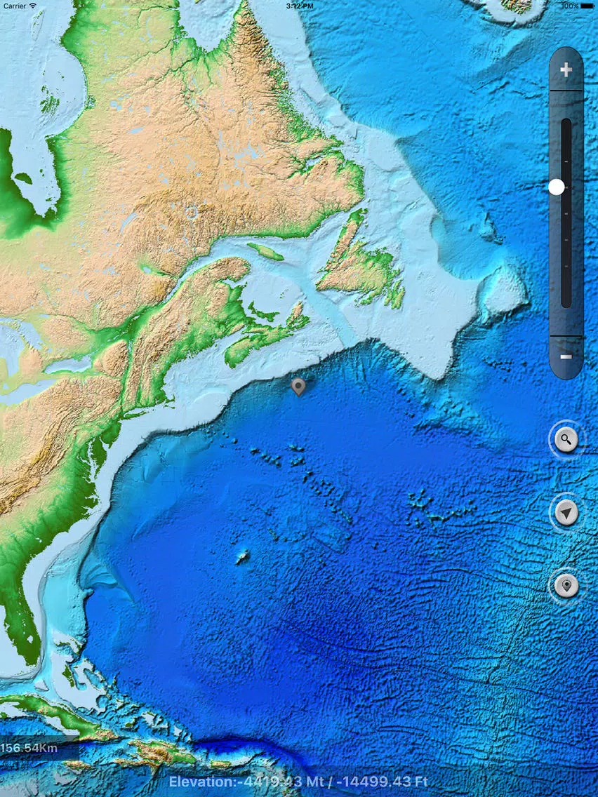Terrain Maps of World iPad Screenshots