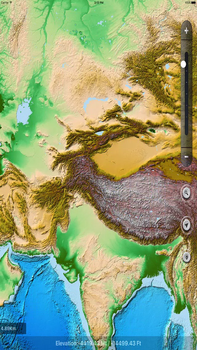 Terrain Maps of World Screenshots