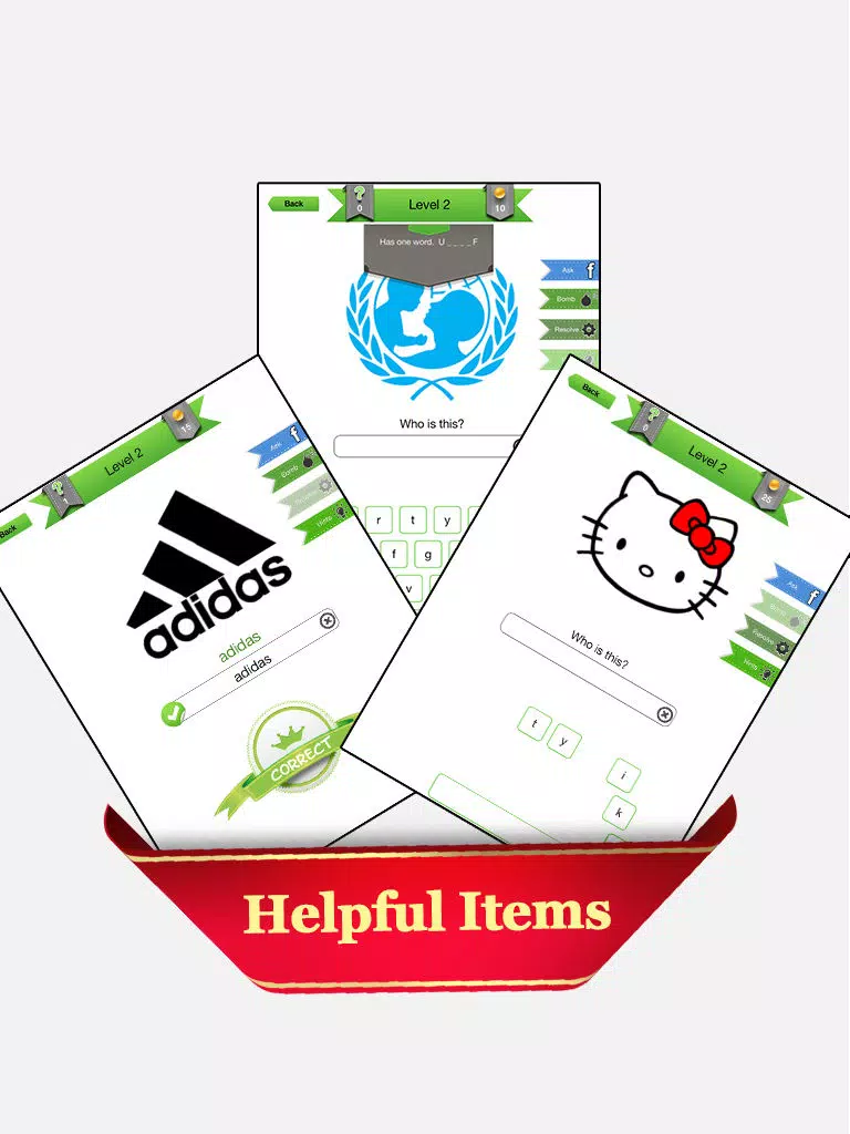 Logo Quiz - Brand Logos Test iPad Screenshots