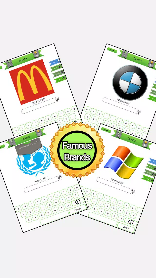 Logo Quiz - Brand Logos Test Screenshots